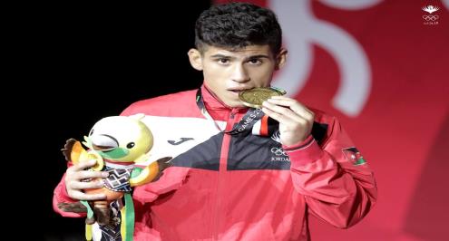 "إعجاز عربي".. الملاكم الأردني عشيش يقصي بطل العالم من دور الـ32 بالأولمبياد